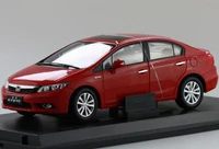 118 diecast model for honda civic 9 2014 red rare alloy toy car miniature collection gifts mk9