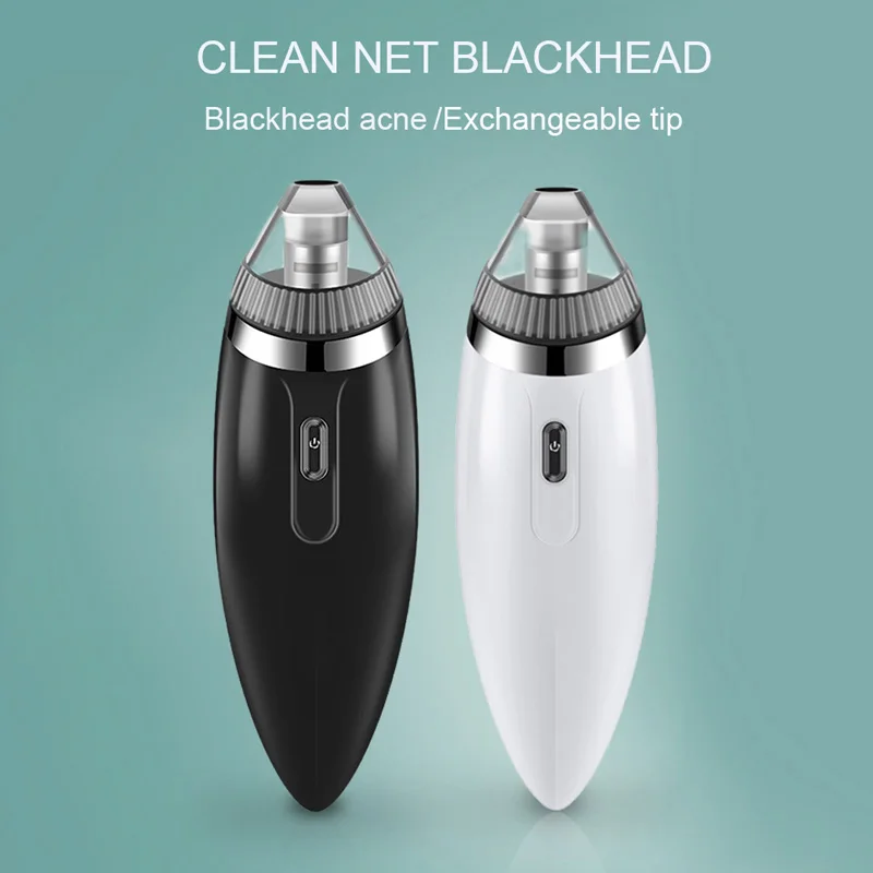 

Blackhead Remover Face Skin Vacuum Pore Cleaner Suction Acne Pimple Removal Tool Facial Skin Care Device