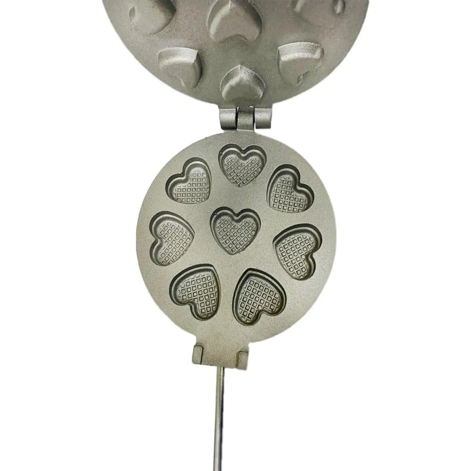 

Casting Cookie Mold Tartlet Mould Small Heart Shaped 8 Halves in One Plate