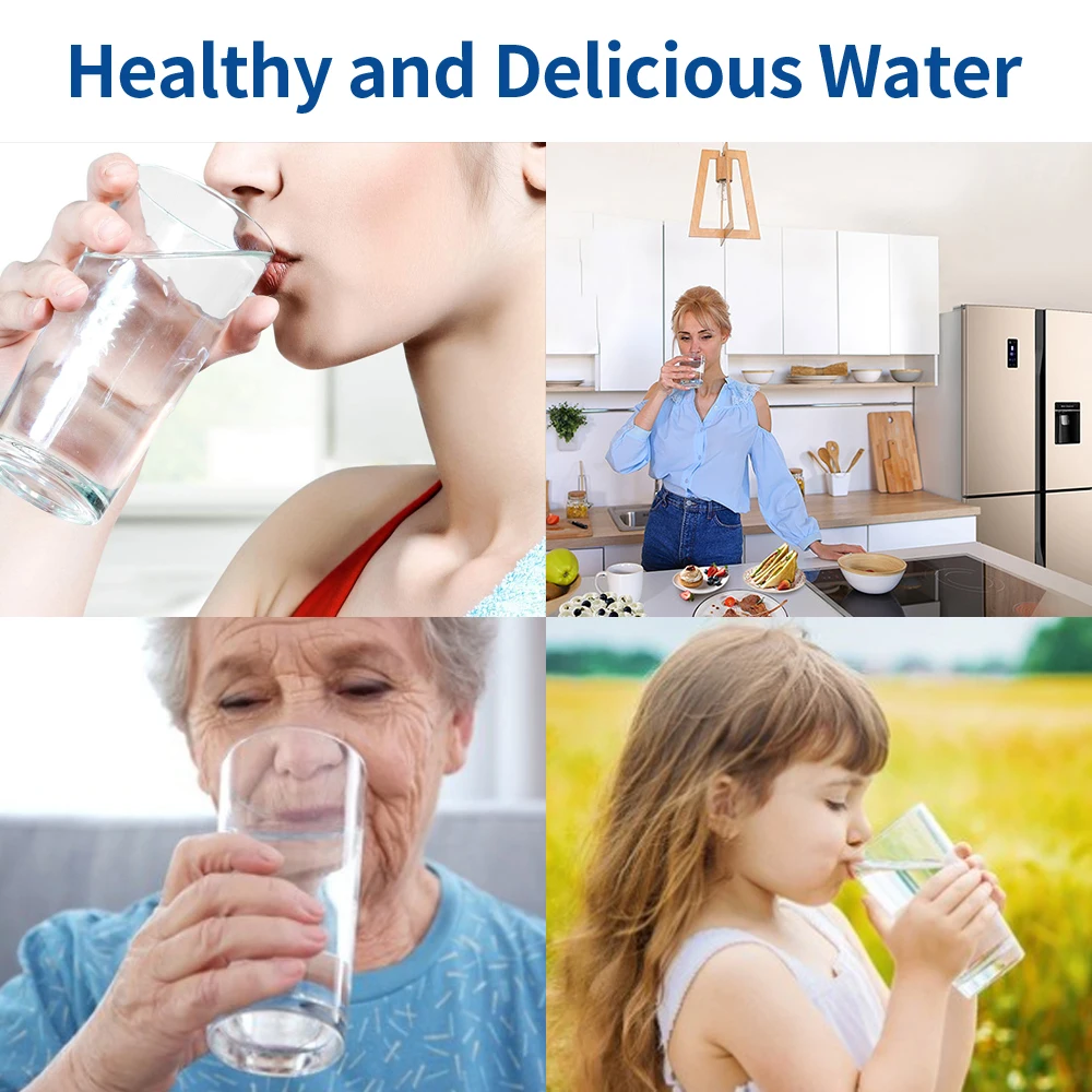 

MWF Water Filter for Refrigerator Water Filter Replacement Compatible with MWF, MWFINT, MWFP, MWFA,GWF, GWFA (2 Pack)