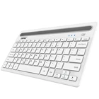 Everestt Kb-bt82 Белый Bluetooth ультра тонкий + аккумуляторная Mac  win  android  ios Совместимость таблетка подставка Беспроводной клавиатура