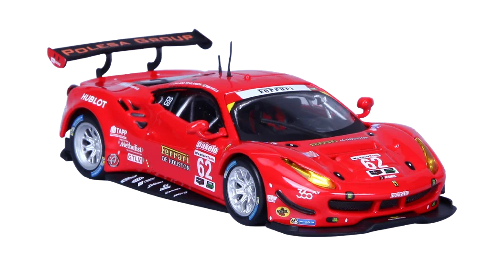 Bburago 1:43 Феррари 488 GTE/312 P/F430 GTC/308 GTB/458 Италия GT3/488 вызов литья под давлением гоночный