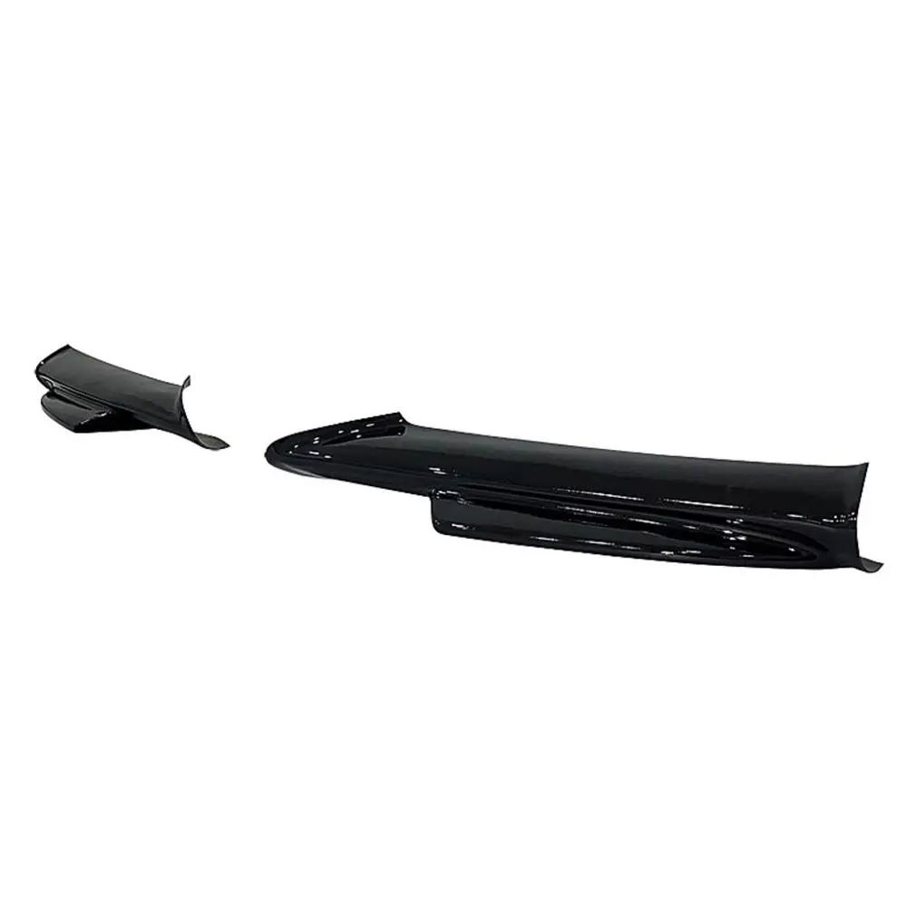 New Style High Quality Abs Plastic Gloss Black Front Bumper Lip Splitters Flaps For BMW E90 Pre Lci 2005 2006 2007 2008 | Автомобили и