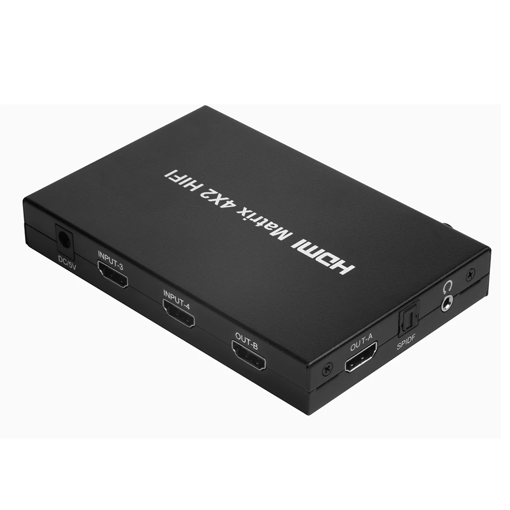 GCR HDMI переключатель switcher 4 к 2 support cable 5m 10m 15m для Smart TV PS3 PS4 X BOX 4K 30Hz|Аксессуары