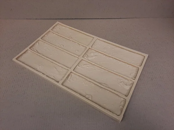 Полиуретановые формы для искусственных стенок Цементная плитка декоративные