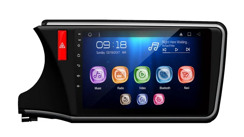 

Allways 10.1" IPS Screen Android 9.0 Octa-core Ram 2GB Rom 32GB Car Multimedia for Honda City (LHD) 2015 2.5D Full touch screen