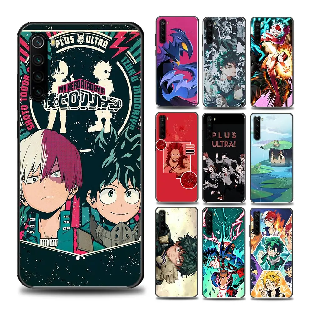 

Anime My Hero Academia Phone Case for Redmi 6 A Pro 7 7A Note7 8 A Note8 Pro T 9 S Pro 9 4G T Soft Silicone Cover Coque Funda