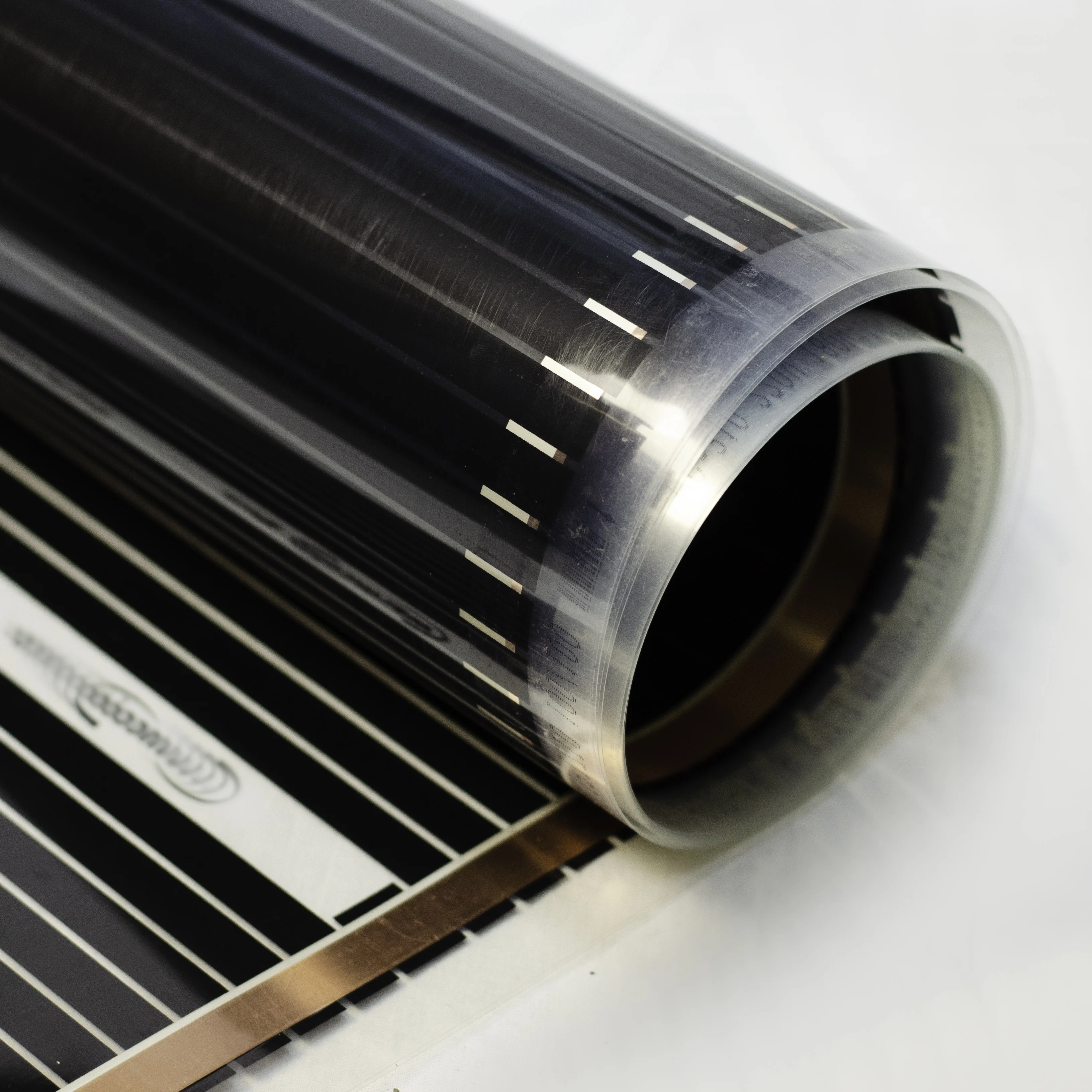 Инфракрасный плёночный тёплый пол ширина 80 см под ламинат ковролин линолеум