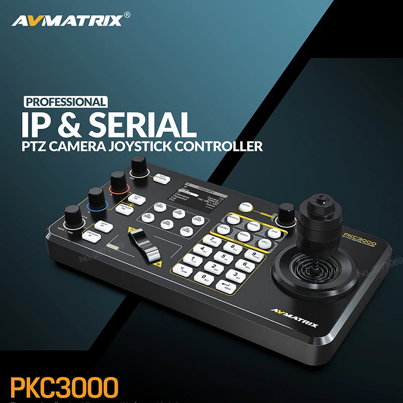 Профессиональная IP-и последовательная PTZ-камера AVMATRIX PKC3000 управляемый джойстик