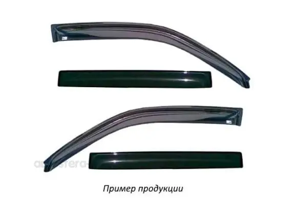 REIN REINWV033 Дефлектор окон (НАКЛАДНОЙ скотч 3М) (2 шт.) ГАЗ 3302 &quotГАЗель&quot 1шт |