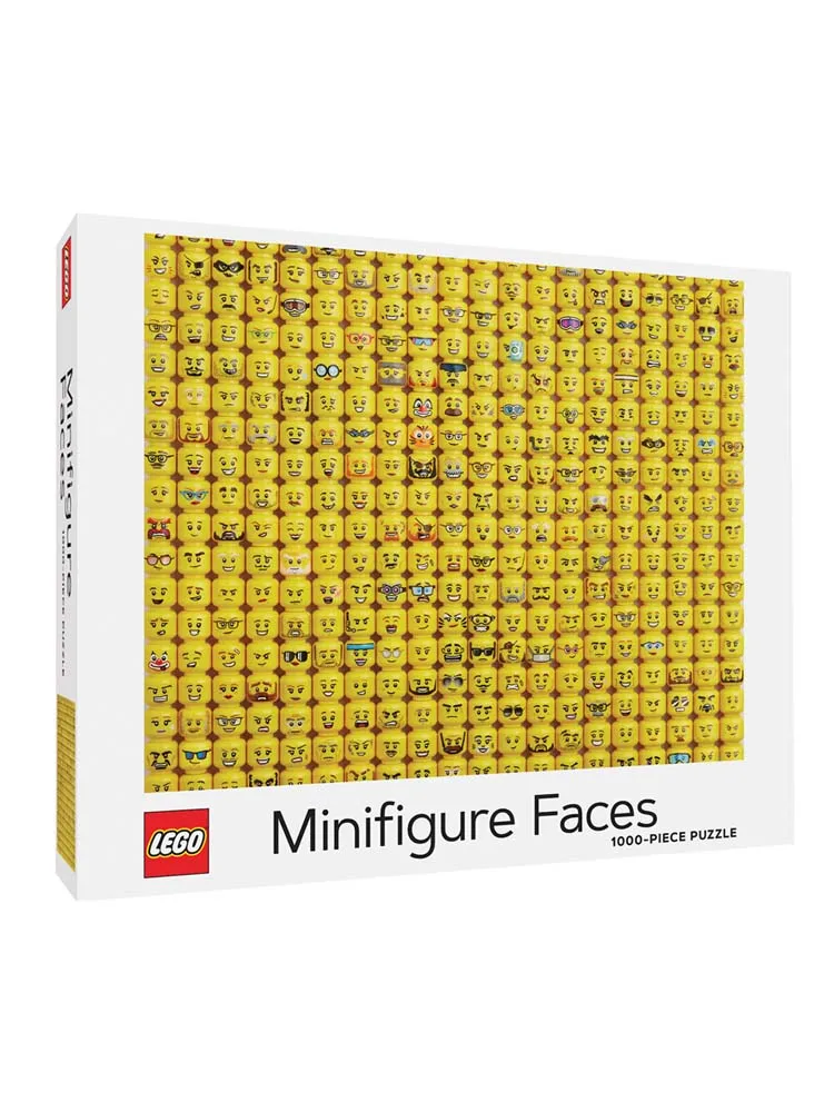 Фото Пазл LEGO Minifigure Faces -1000 элементов. | Игрушки и хобби
