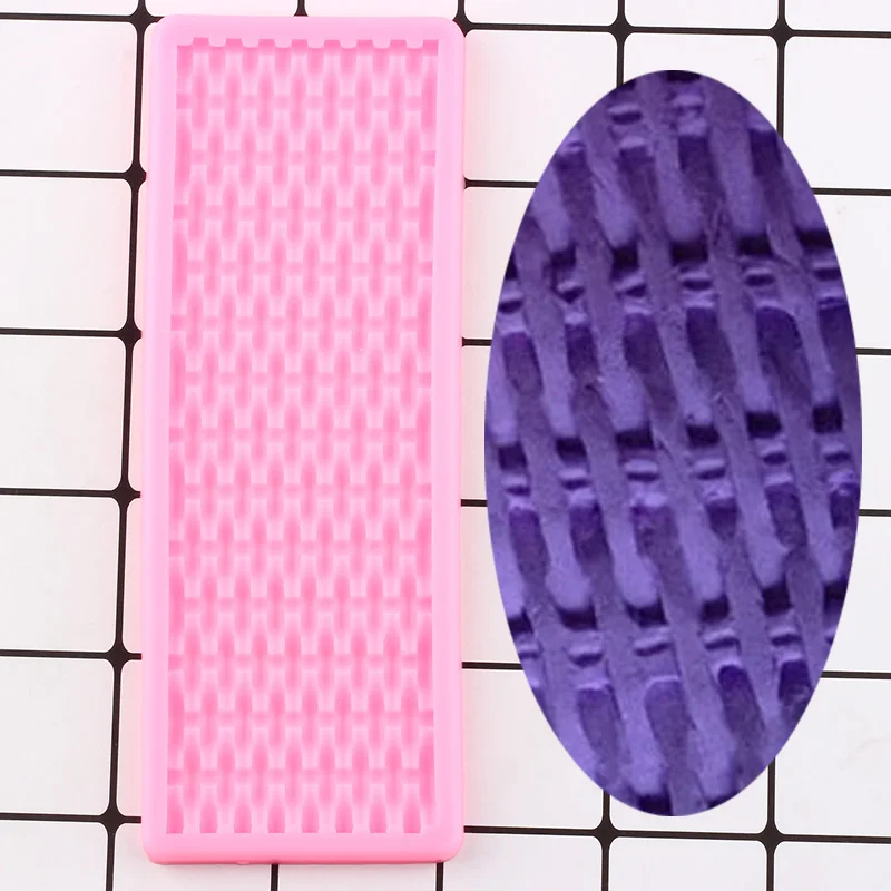 

Weave Basket Silicone Mold DIY Party Cake Decorating Tools Cake Border Fondant Mould Candy Clay Chocolate Molds