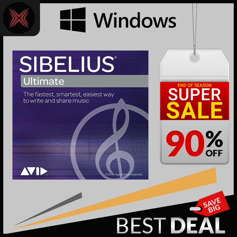 

Avid Sibelius Ultimate license for life