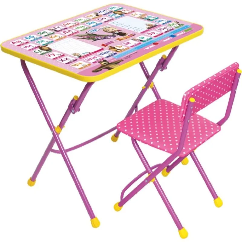Set of children's furniture with nitrogen &quotMasha and the Bear" | Мебель