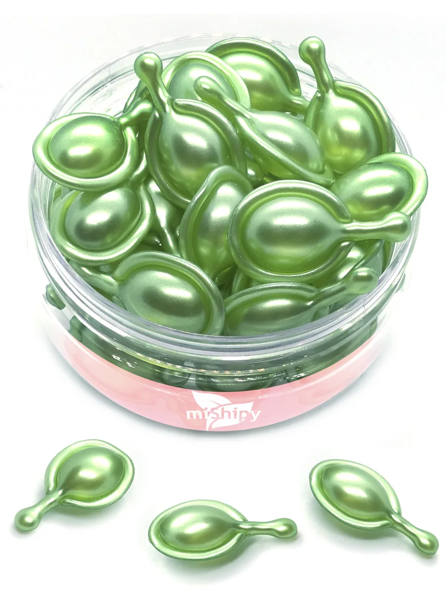 Корейская сыворотка в капсулах miShipy Care Hair F9 EGF экстракты грейпфрута лотоса масло