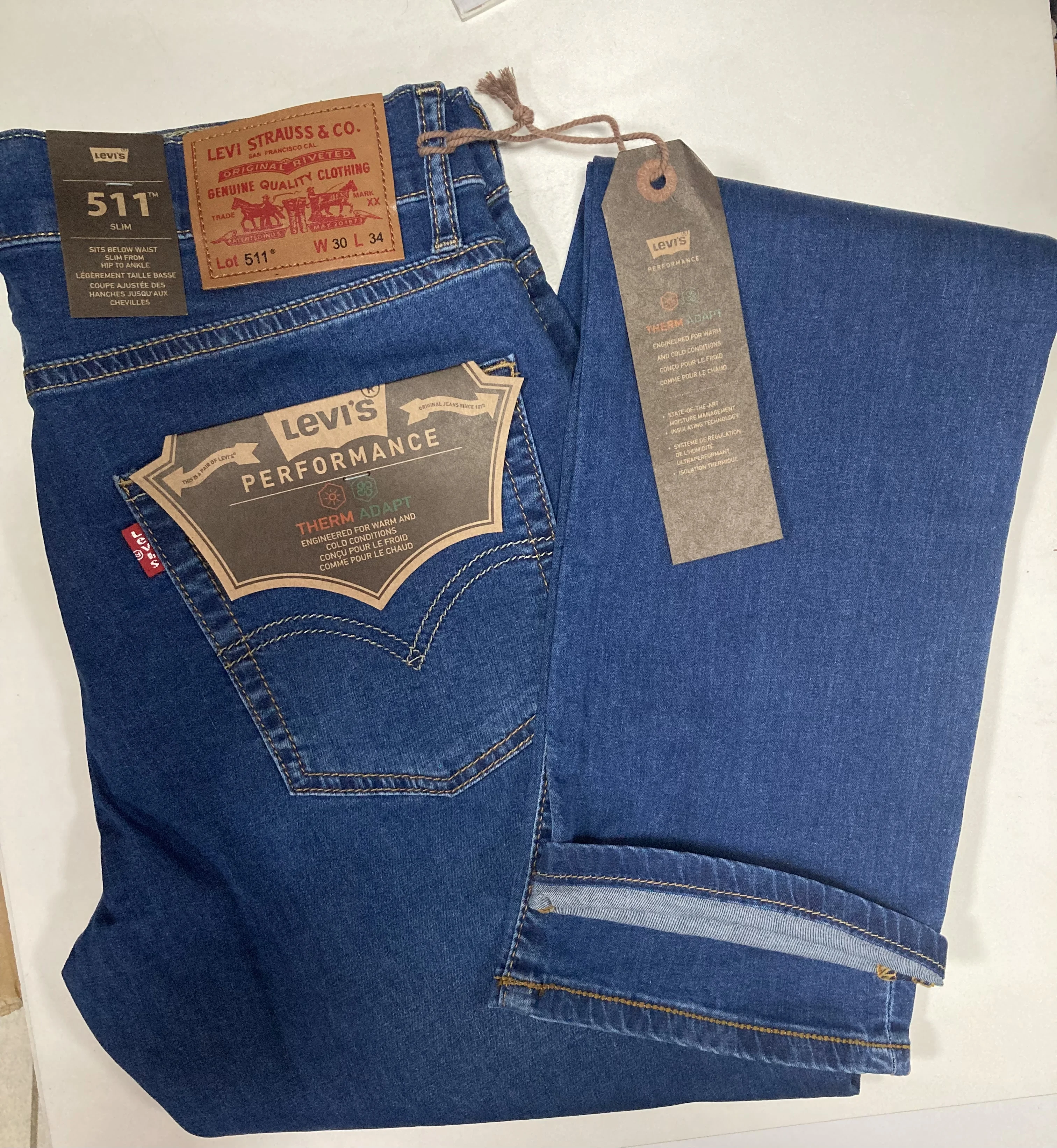 Джинсы Levi's 511 Slim Fit (летние) |