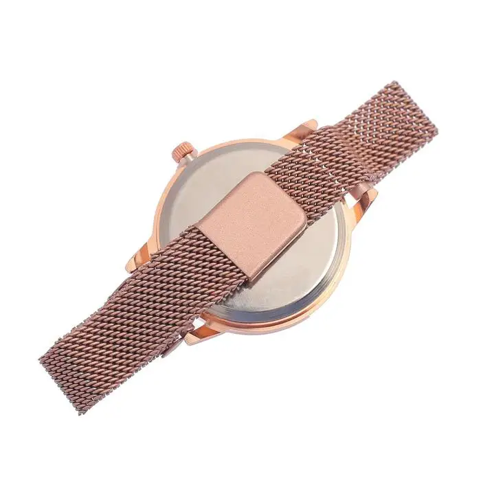 Часы наручные женские 'Артенья' d3.5 см магнитный ремешок золотой циферблат