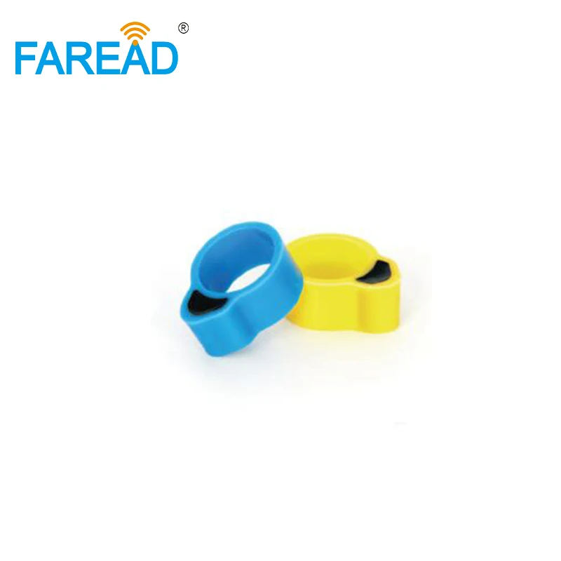 

x100pcs TK4100 125Khz Chicken foot Ring for ID tracking