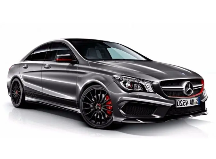 

W117 Cla Amg için ön Dudak 2012-2015 Cla45 Style ön Tampon Etek Abs Plastik