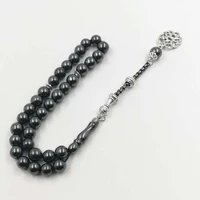 tasbih natural hematite new style muslim product misbaha prayer beads islamic rosary bracelet adha gift turkish jewelry