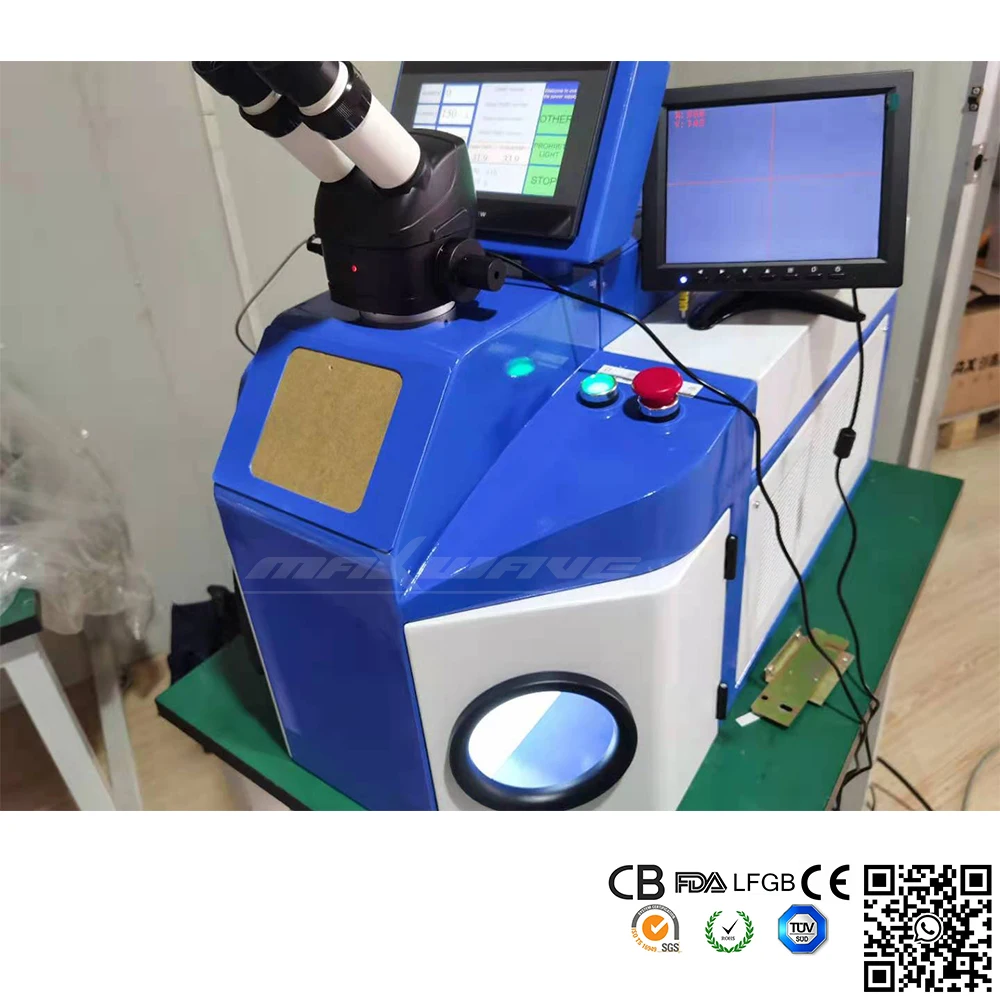 mini automatic mold handheld portable stainless gold jewelry spot fiber laser welding machine price |