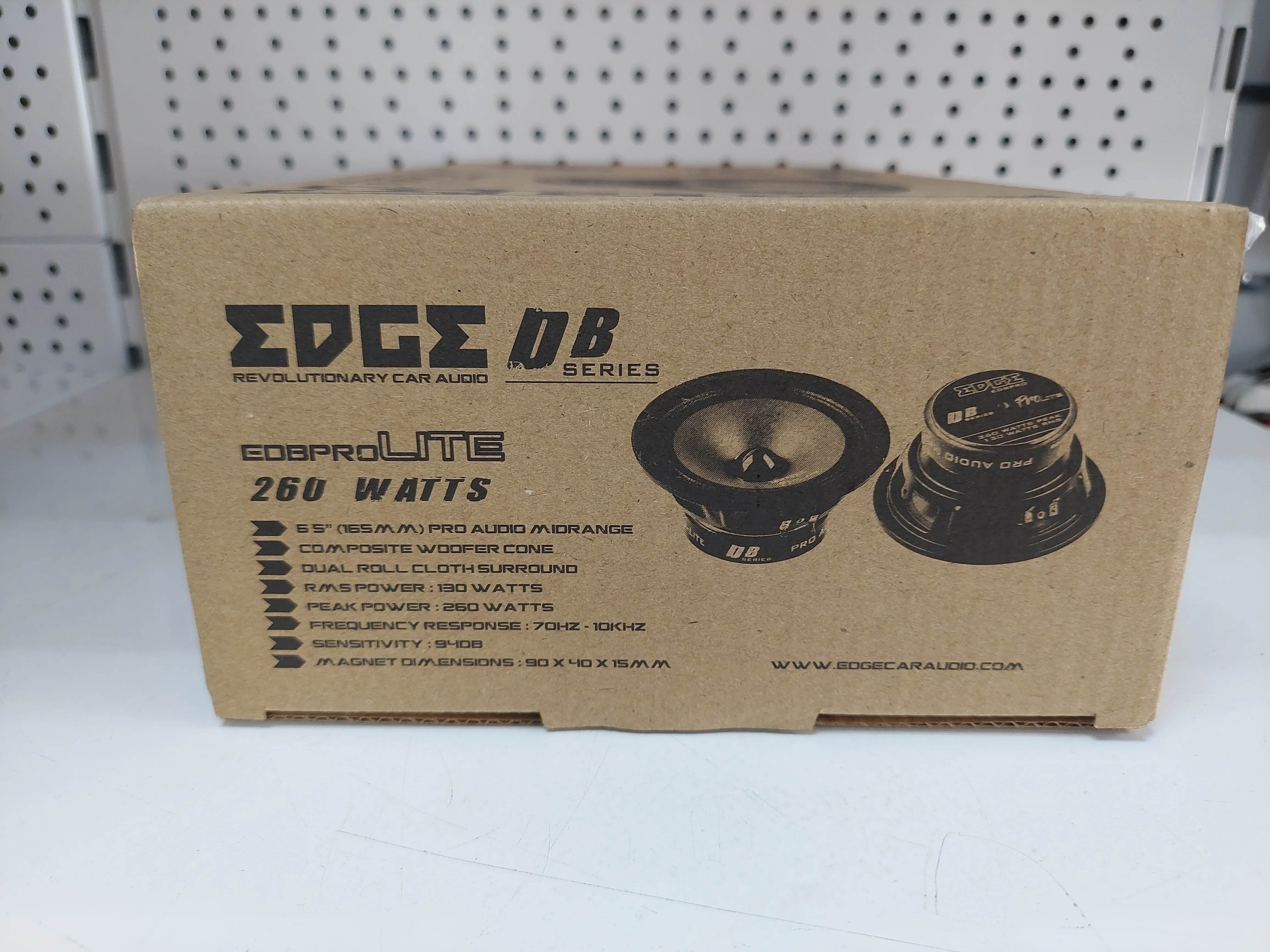 Колонки автомобильные EDGE EDBPRO6LITE 16 см (6.5 дюйм.) комплект 2 шт. | Мидбас (Midbass)