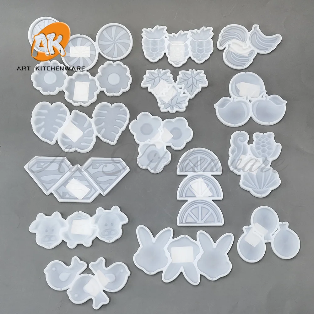

Fashion Animal, Fruit & Festival Silicone Lollipop Mould Epoxy Silicone Sugarcraft Mold Chocolate Mousse Molds Bakeware