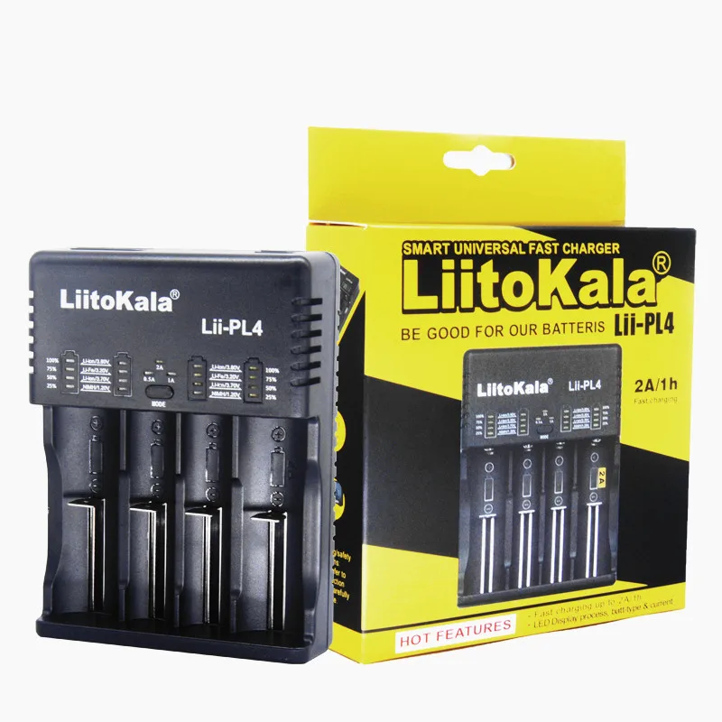 Liitokala lii-500 ЖК-дисплей Дисплей 18650 Батарея Зарядное устройство lii500 для 18650 17500 26650 1634014500 AA AAA Ni-MH Перезаряжаемые Батарея - Цвет: Lii-PL4
