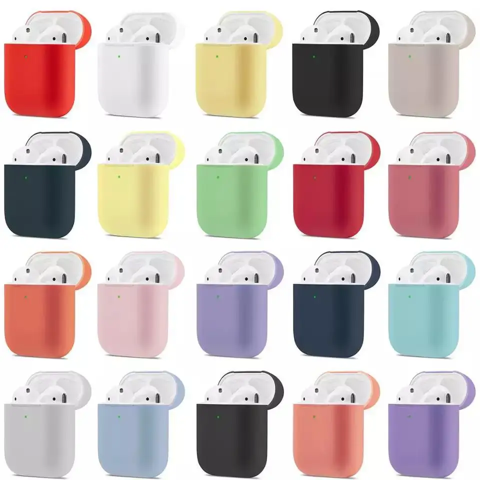 Silicone Case for Apple AirPods headphones case | Электроника