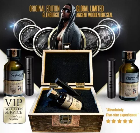

G&N PoppersBrand Gay Gift Round Bottles Rush Original Edition Grobal Limited Burgie 30ml