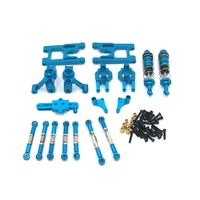 metal shock absorber swing arm steering cup kit for wltoys 112 12427 12428 12423 feiyue fy 03 rc car upgrade parts