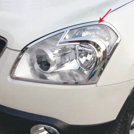 Передняя фасветильник для Nissan Qashqai J10 Dualis + 2 задсветильник фара защитная крышка