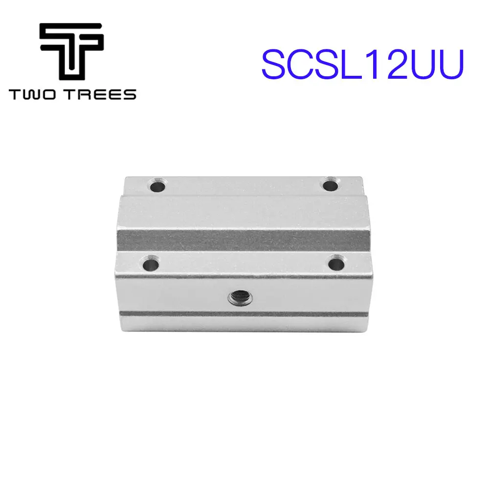 

SCS12LUU 8mm long type linear case unit linear ball bearing sliding block for linear CNC router Lengthened linear slider
