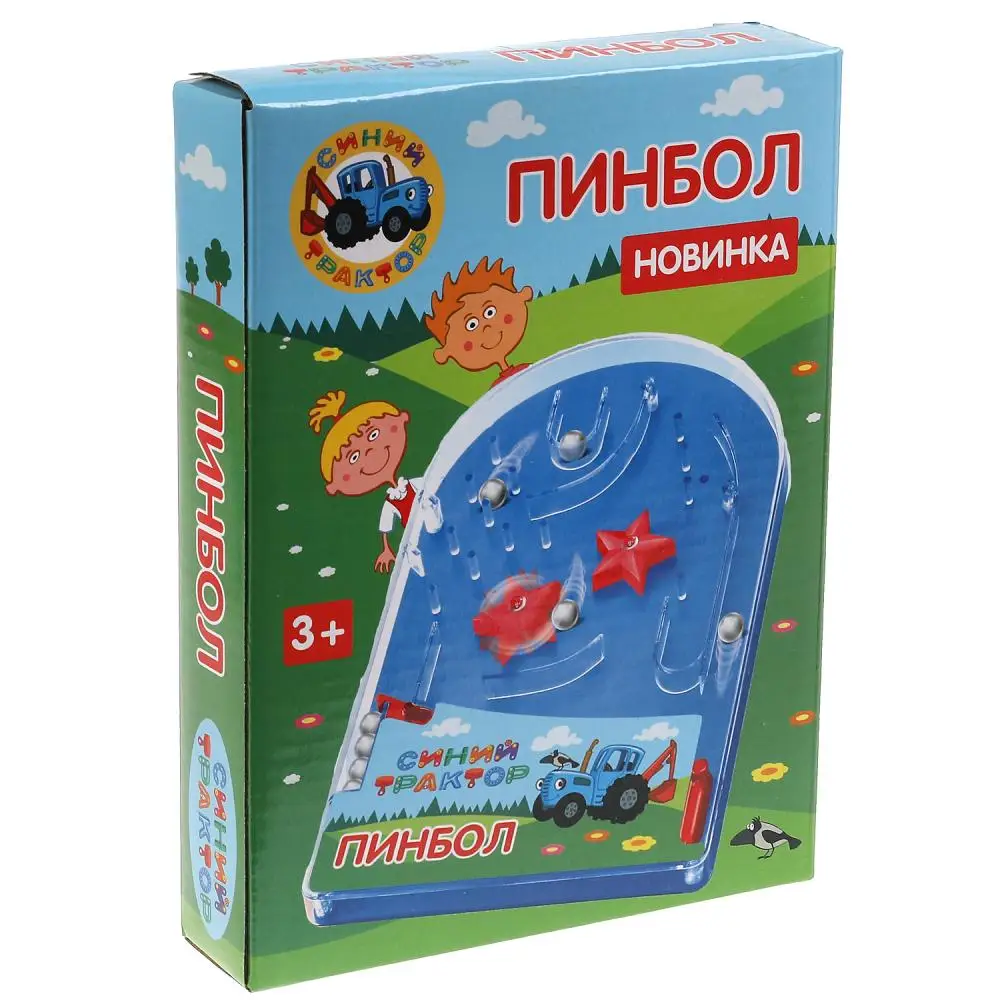 Настольная игра пинбол Синий Трактор Играем Вместе B1304252-R1 (art.: 3920bb2b673db) - 3920bb2b673db