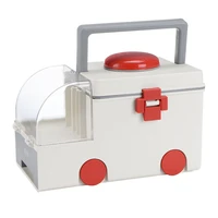 foldable medicine first aid home storage box portable medical box large ambulance large capacity outdoor pill box