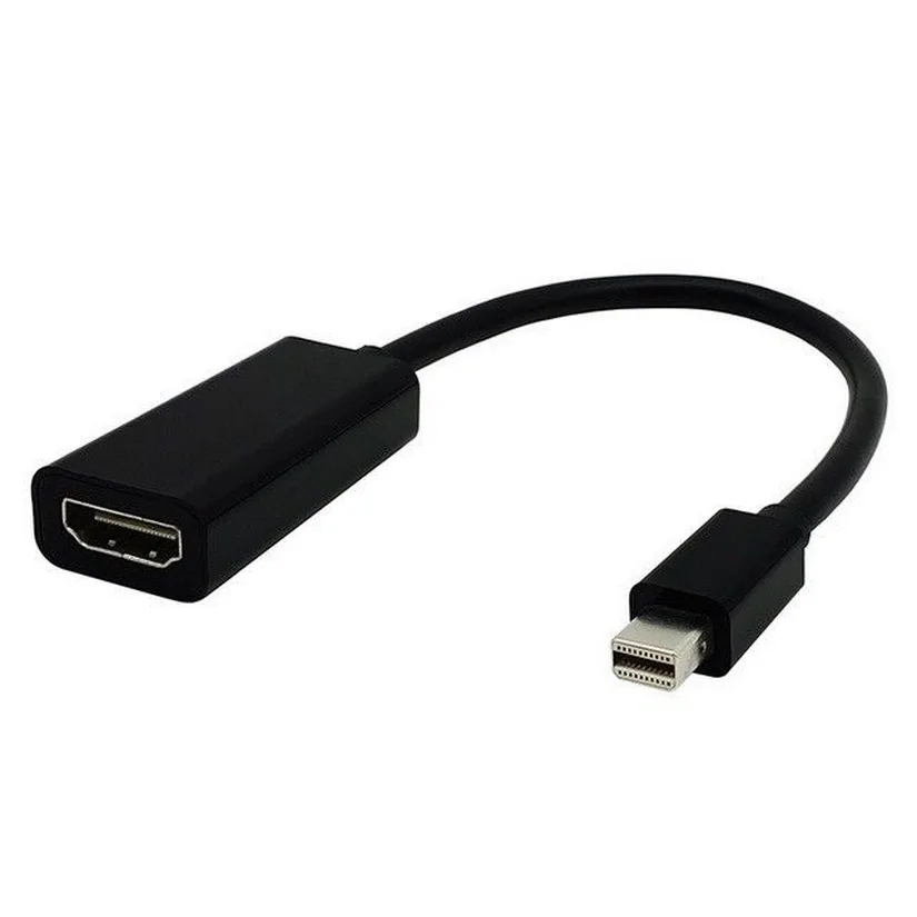 

Оптовая продажа 50 шт. Mini DisplayPort DP Thunderbolt к HDMI адаптер для MacBook Pro Air Mac iMac AU