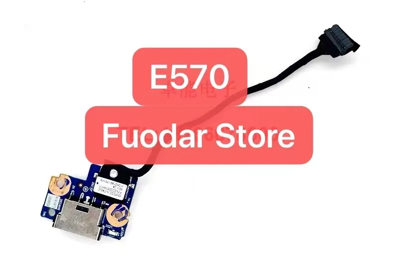 new ce570 ns a832 dc in board power supply connector charging port for lenovo thinkpad e570 e575 laptop 01ep131 free global shipping