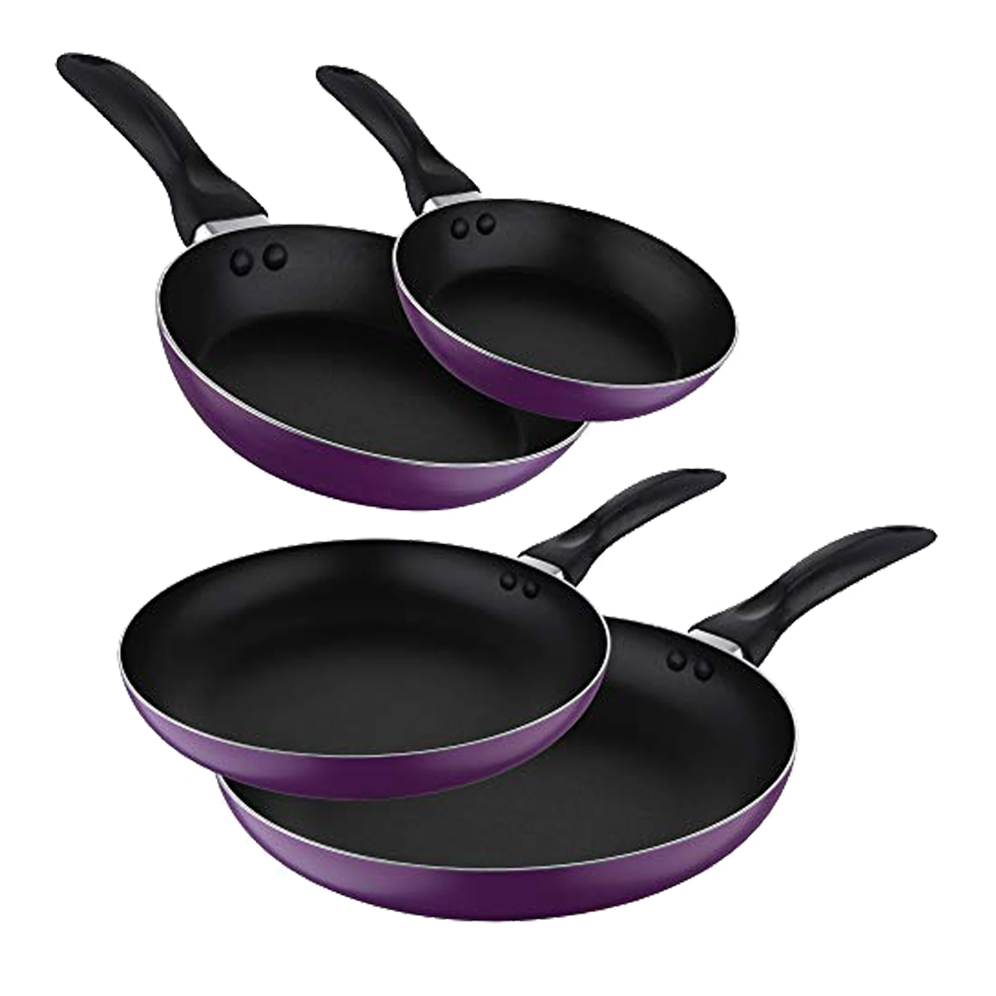 5 шт. кухонный аккумулятор из нержавеющей стали с комплектом сковородки San ignдвоо