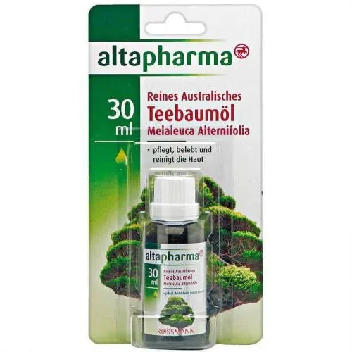 

Масло чайного дерева Altapharma teebaumol 30 мл 290045003