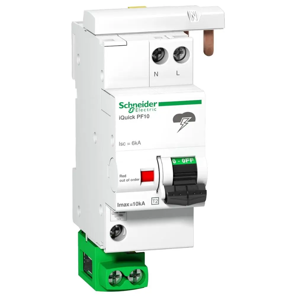 A9L16617 SPD переключатель Integr. iQuick PF 1P + N 5kA 2 типа|Коробки передач и кабели| |