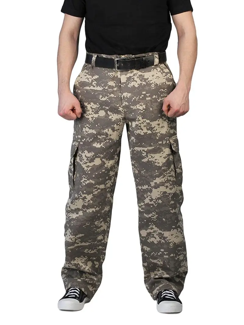 Брюки Мужские "Грип" КМФ Мк. Грета, Светло-серый Рабочая строительная униформа мужская комбинезон для работы в грязи.