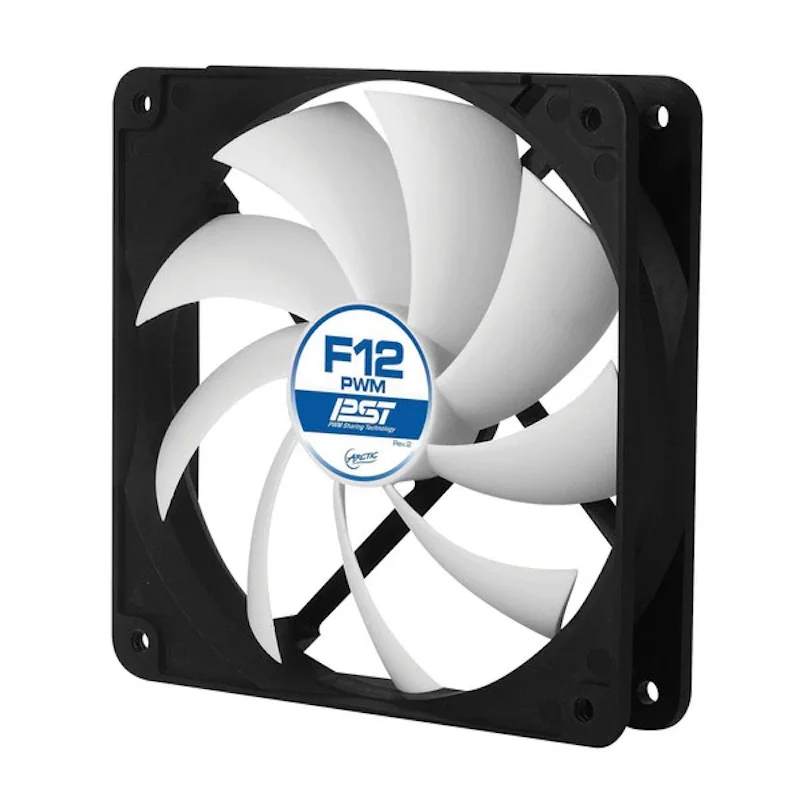 Вентилятор Arctic F12 PWM PST Black/White / 120 mm Case Fan |