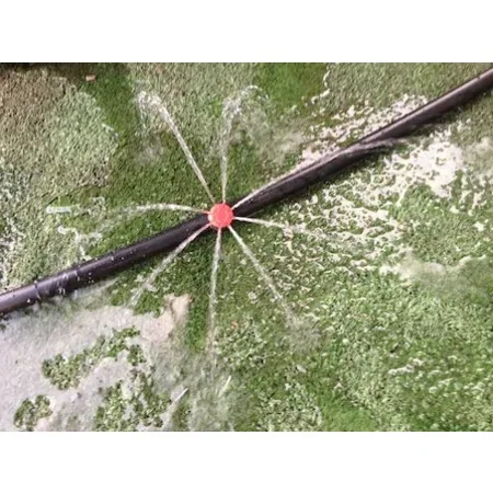 

100 PCS RED DEB ADJUSTABLE DRIP IRRIGATION PIPE DAMLATICISI 366988875