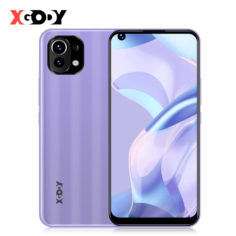 

XGODY 6,8-дюймовый глобальный смартфон Android 1 ГБ 8 ГБ SC7731E Четырехъядерный процессор 5MP 3000 мАч WiFi GPS Разблокировка лица Большой экран Мобильный сот...