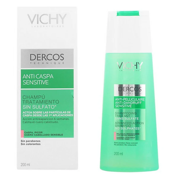 Шампунь против перхоти Dercos Vichy (200 м) для волос с перхотью |