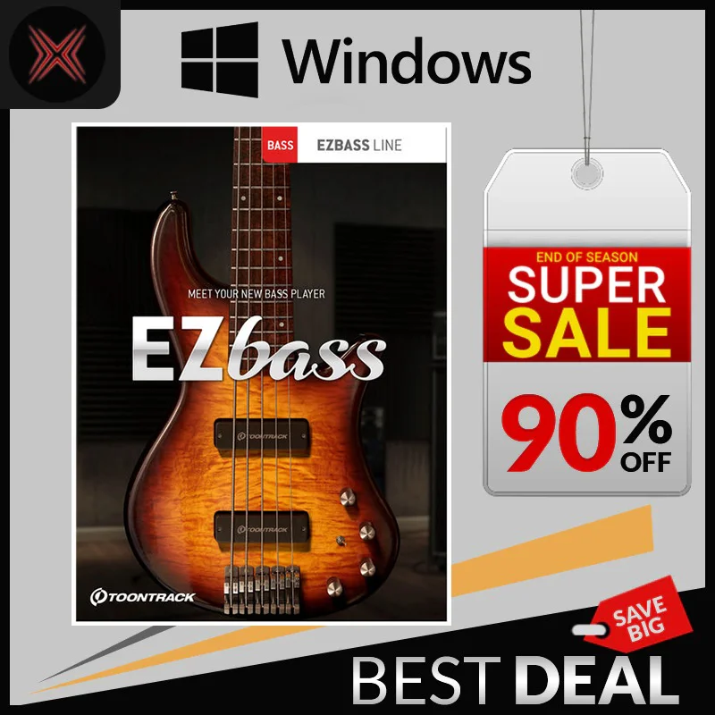 

Toontrack EZbass v1.0.8 Full version