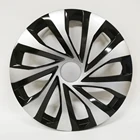 Колпачки для ступиц 14 дюймов, черные и Серебристые колпачки для Citroen C2, C3, C4, Nemo, Partner, 4 шт., небьющиеся гибкие колпачки для ступиц, зеркальные