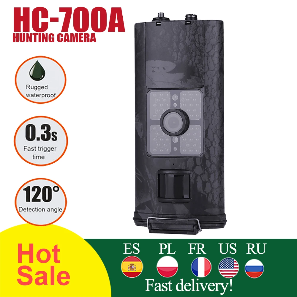 

Охоты Камера дикой природы разведки Ночное видение Беспроводной Камера s HC700A 16MP 1080P ИК инфракрасный светодиодный