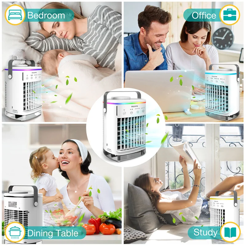 Домашний Кондиционер с функциями охлаждение воздуха 3 режима работы для комнаты