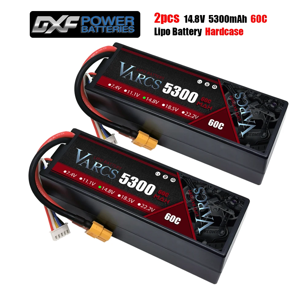 

2PCS 2S 3S 4S 7.4V 11.1V 14.8V 22.2V 5300mAh 5200mAh 6300mAh 6500mAh 8000mAh 8400mAh Lipo Bag 5mm Bullet for 8S 1/8 Buggy XXMAX